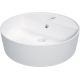 Keramik-Aufsatzwaschbecken mit Platz für eine Armatur