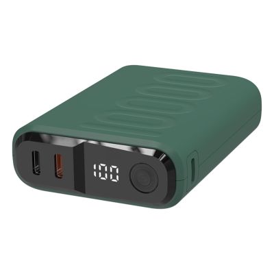 RealPower PB-10000C PD+ 10000 mAh Dunkelgrün