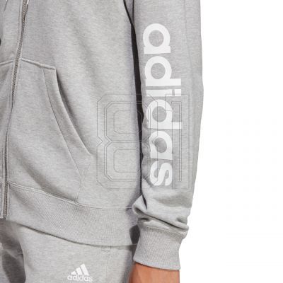 5. adidas Essentials Linear French Terry Hoodie mit durchgehendem Reißverschluss W IC6866
