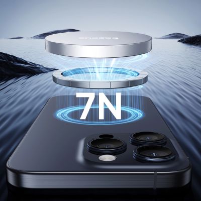 7. Baseus Simple Mini4 Air Qi2 15W Magnetisches kabelloses Ladegerät – Silber