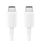 2. Samsung EP-DN975BWEGWW USB-C – USB-C 5A 480 Mbit/s Kabel 1 m – Weiß