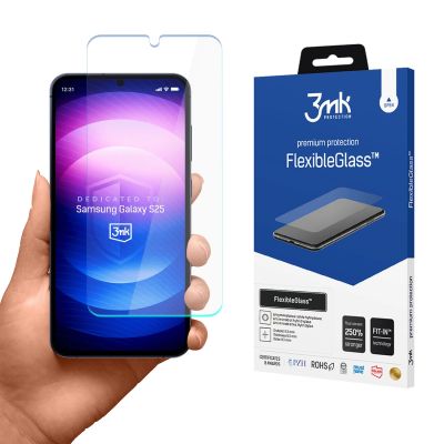 4. 3mk FlexibleGlass Hybridglas für Samsung Galaxy S25