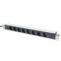 DIGITUS DN-95401 RACK-Streifen (8 x UTE; 16 A; 2 m; schwarz)