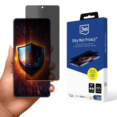 Blickschutzfolie 3mk Seidenmatt Privacy für Asus Zenfone 12 Ultra