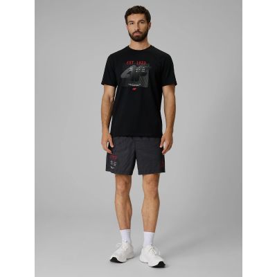 6. Herren-T-Shirt mit Aufdruck, regulär, Größe 4F 4FRSS26TTSHM4039-20S