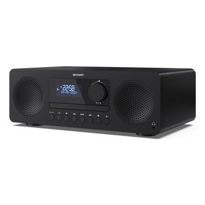 4. Sharp TOKYO DAB+ All-in-One HiFi-System XL-B720D(BK) mit AUX-Eingang, Bluetooth-Konnektivität, CD-Player und FM-Radio