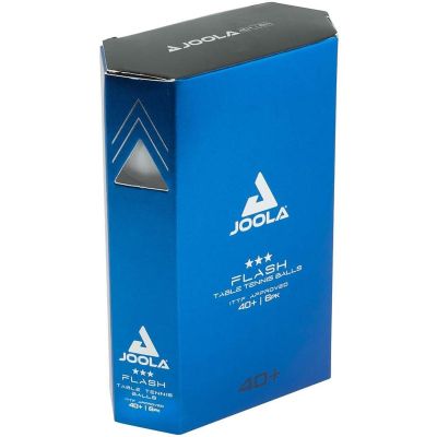 3. JOOLA FLASH TISCHTENNISBÄLLE 6 STÜCK WEISS