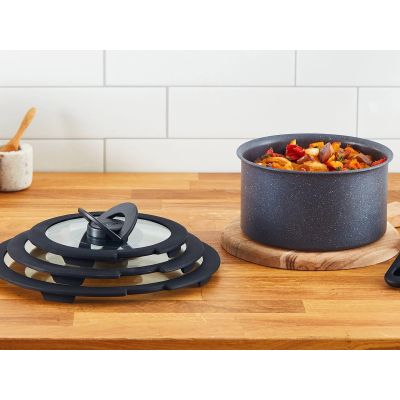 3. TEFAL Ingenio Deckelset L9849053 16/18/20 cm