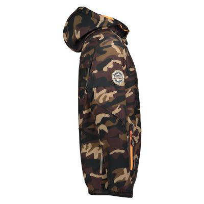 4. Geographical Norway Royaute M Softshelljacke WU1057H-GN-KAKI-ORANGE