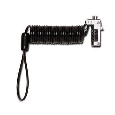 4. Kensington K60627WW Kabelschloss, Schwarz, Metallic, 1,8 m
