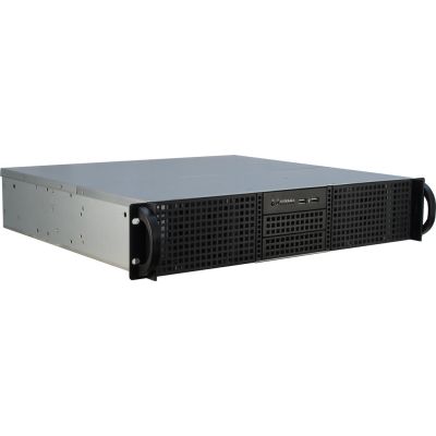 Inter-Tech 2U-20240 ATX, Micro-ATX, Mini-ATX, Stahl, HDD, Netzwerk, Netzteil Serverschrank