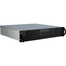 Inter-Tech 2U-20240 ATX, Micro-ATX, Mini-ATX, Stahl, HDD, Netzwerk, Netzteil Serverschrank