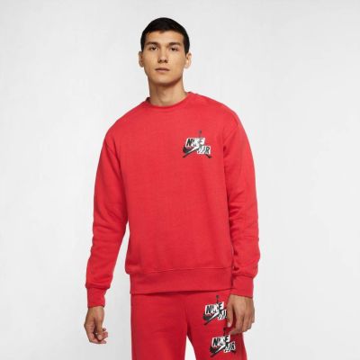 Air Jordan Jumpman Fleece-Sweatshirt Rot - CK6763-687