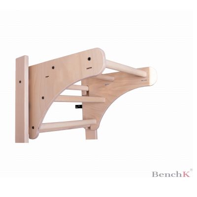 2. Klimmzugstange aus Holz für die BenchK Sportleiter - PB110