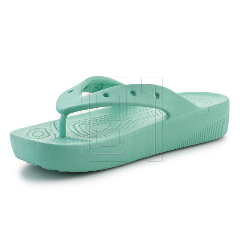 8. Crocs Classic Platfrom Flip W Oxygen W 207714-3UG