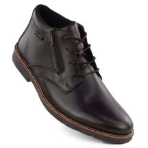 Rieker 15324-25 Herren-Lederstiefeletten, wasserdicht, ungefüttert, braun