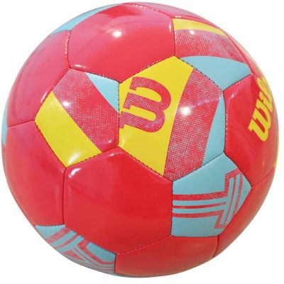 8. WILSON IMPACT SB FOOTBALL KORALLE/GELB/BLAU GRÖSSE 5