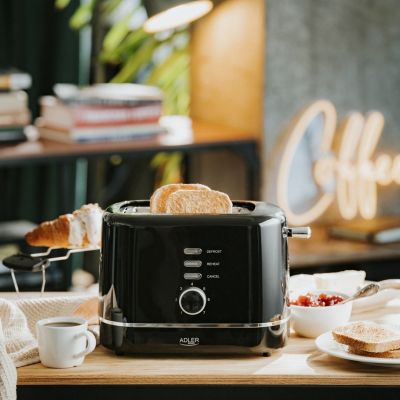 5. Toaster mit Rost ADLER AD 3224b schwarz