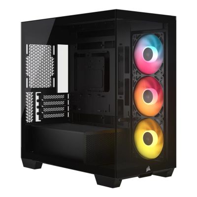 CORSAIR Geh RS-R 2800X ARGB Panoramaglas Micro-ATX Schwarz