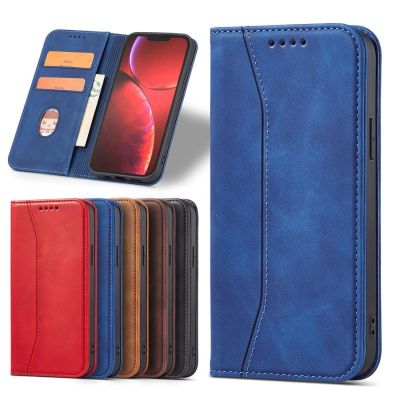 13. Magnet Fancy Case Hülle für iPhone 14 Plus Flip Cover Wallet Stand blau