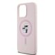 6. Karl Lagerfeld Silikon Karl&Choupette MagSafe Case für iPhone 15 Pro - Pink