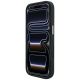 5. Guess Stripe Peony 4G Logo MagSafe Hülle für iPhone 17 Pro Max / 18 Pro Max - Schwarz