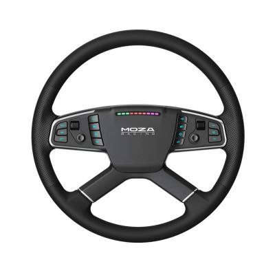6. Moza Racing TSW Truck Wheel Black PC Lenkrad