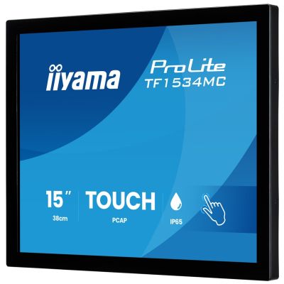 4. iiyama ProLite TF1534MC-B8X Computermonitor 38,1 cm (15") 1024 x 768 px XGA LED-Touchscreen Schwarz