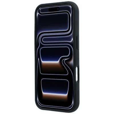 5. BMW M Quadrille Kevlar Metall Logo MagSafe Hülle für iPhone 17 Pro Max / 18 Pro Max - Schwarz