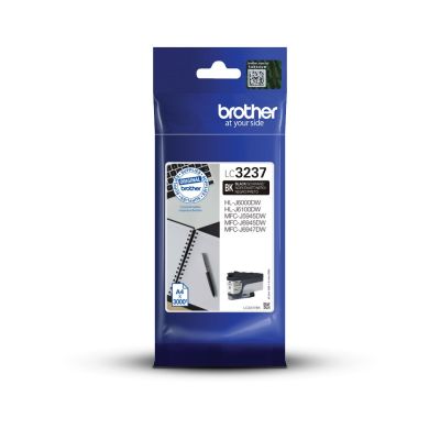 Brother LC-3237BK Tintenpatrone, 1 Stück, Original, Standardreichweite, Schwarz