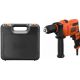 Black & Decker BEH200K-QS Bohrmaschine, 2900 U/min, Zentralverriegelung, 1,67 kg, Schwarz, Orange