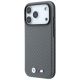 2. BMW M Carbon Metal Logo MagSafe Hülle für iPhone 17 Pro Max / 18 Pro Max – Grau
