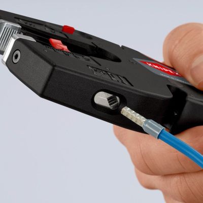 9. KNIPEX 12 72 190 Isolierabisolierzange