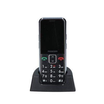 6. MaxCom MM730 Mobiltelefon 5,59 cm (2,2") Schwarz Telefon für Senioren