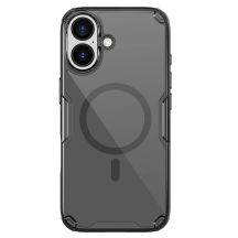 Nillkin Nature TPU Pro Magnethülle kompatibel mit MagSafe für iPhone 17 - Translucent Black