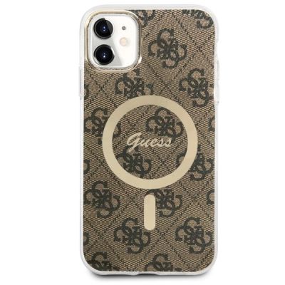 2. Guess GUHMN61H4STW iPhone 11 6.1" braun/braun Hardcase 4G MagSafe