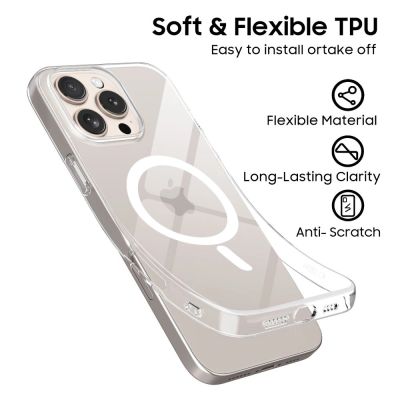 5. Tech-Protect FlexAir MagSafe Case für iPhone 16 Pro Max – Transparent