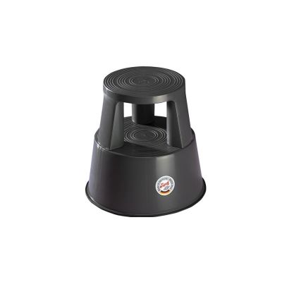 Wedo 212 Tritthocker aus Polypropylen (PP), schwarz