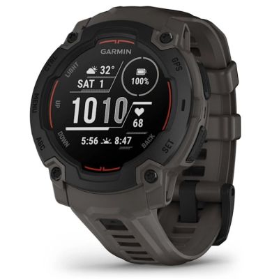 15. Garmin Instinct E 2,29 cm (0,9") MIP 45 mm Digital 176 x 176 px Schwarz GPS