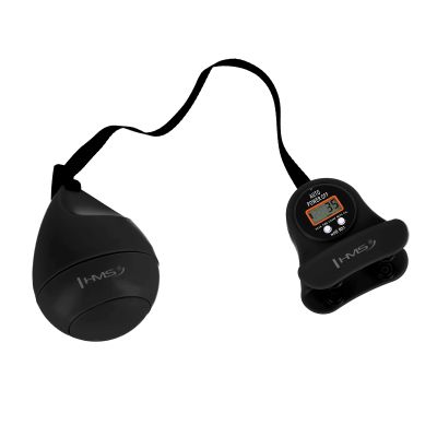 20. HHM13 NEUER HULA HOP SCHWARZ/GOLD MIT MAGNETEN UND GEWICHT + HMS ZÄHLER