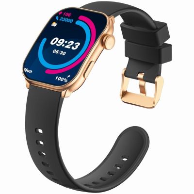 7. GRAVITY GT28-5 Damen-Smartwatch-Armband + Armband Roségold Schwarz