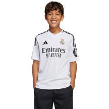 adidas Real Madrid Heimtrikot 24/25 für Kinder, Weiß, JX2139