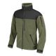 Klassisches Army-Sweatshirt – Fleece – Olivgrün/Schwarz