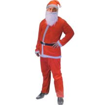 5-teiliges Weihnachtsmannkostüm