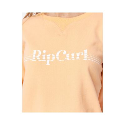 4. RIP CURL Re-Entry Crew Sweatshirt - Hellorange
