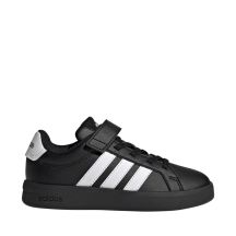 Adidas Grand Court 3.0 Kinderschuhe Schwarz und Weiß KJ4369