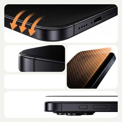 5. Tech-Protect Quick Set AR+ Antireflexionsglas für Samsung Galaxy S26 - Schwarz