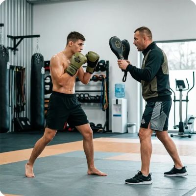 11. Doppelseitige Trainingspackungen für den Schlägertrainer „STRIKER“ | DBX Bushido