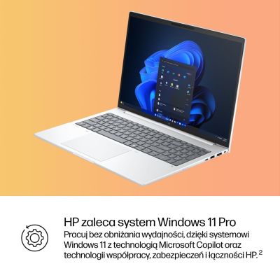 8. HP EliteBook 8 G1i AI PC, Intel Core Ultra 5 225U, Laptop, 40,6 cm (16") WUXGA-Display, 32 GB DDR5-SDRAM, 512 GB SSD, Wi-Fi 6E (802.11ax), Windows 11 Pro, Silber