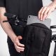 6. Wozinsky WSB6GR Scooter-Lenkertasche mit Schultergurt, 5 l – Grau